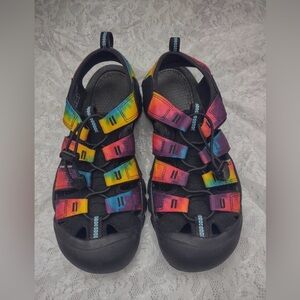 KEEN Newport Retro Original Tie-Dye sandals Women's Size 9.5